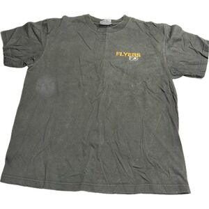 Majestic Size XL Vintage Philadelphia Flyers Embroidered Black T-Shirt NHL
